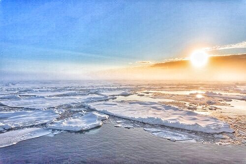 Северный Ледовитый океан.