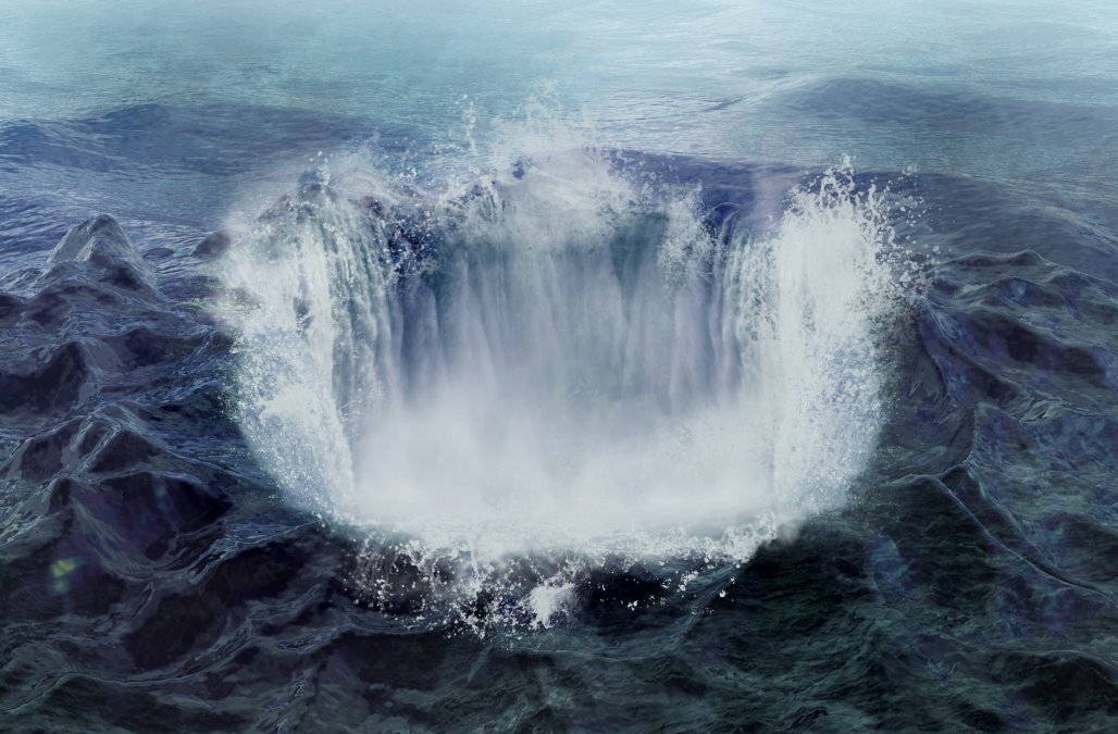 Учёные рассекретили загадку  «треугольника смерти». Группа авторитетных ученых из Саутгемптонского университета выступила с заявлением, что причиной множественного исчезновения кораблей в Бермудском треугольнике являются «волны-убийцы».
Волны-убийцы — это огромные волны-одиночки высотой до 30-и метров. Появляясь в океане, такая стихия представляет большую опасность для кораблей, которым не посчастливится с ней встретится. Обрушившись на корабль она может потопить его за несколько секунд. Природа происхождения тридцатиметровых волн невыяснена до сих пор. Изначально такие волны наблюдались в 1997 году.
