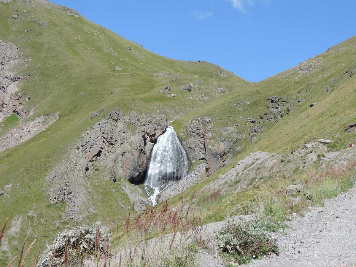 Водопад Терскол Кабардино-Балкария