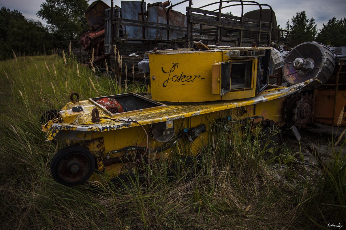 Нашли Чернобыльский робот 