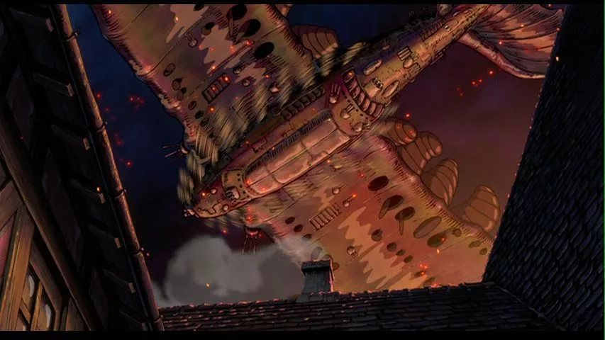 Кадр из фильма "Ходячий замок Хоула"