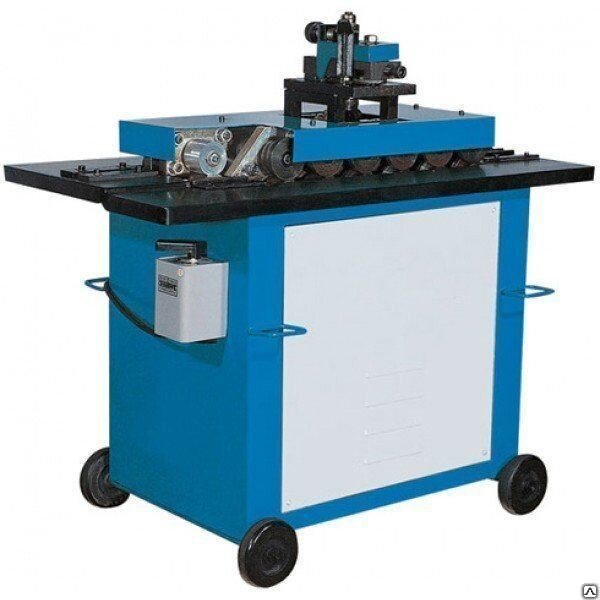 Фальцепрокатный станок, который делает 6 видов швов.