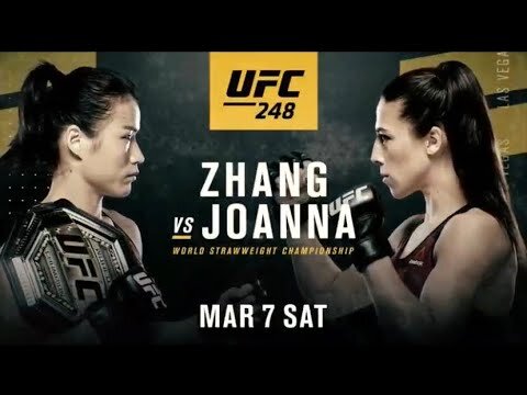 Постер UFC 248: Zhang vs Joanna