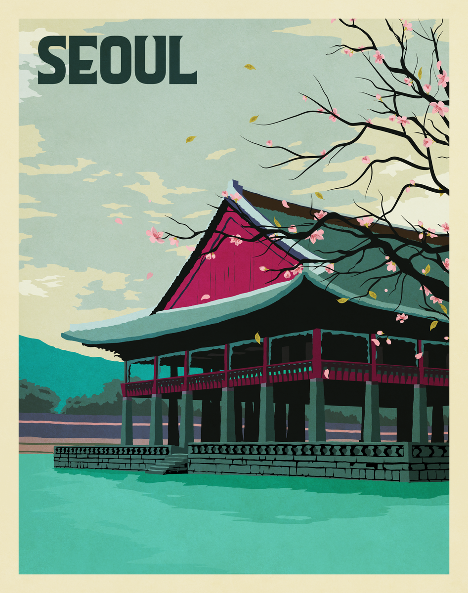 Корея Сеул арт