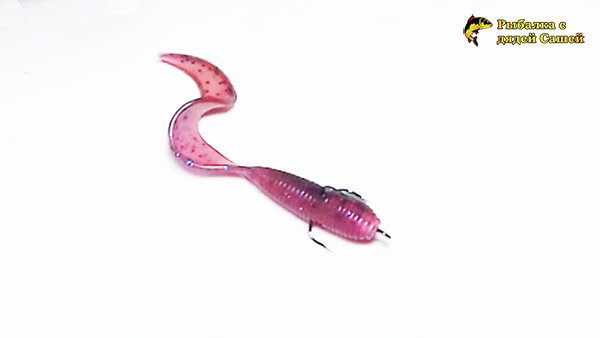 Твистер на тройном крючке