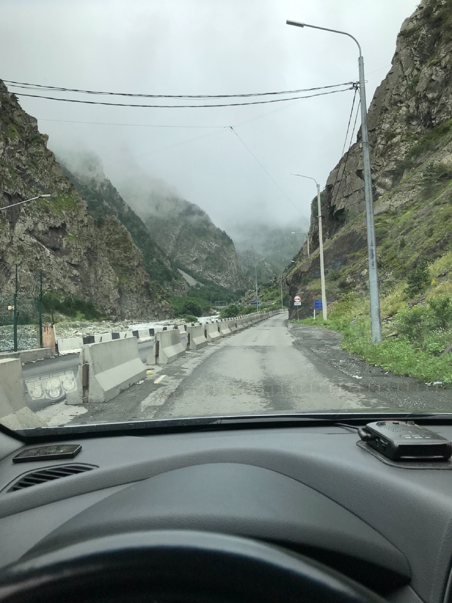 Подъезд к грузинской границе 