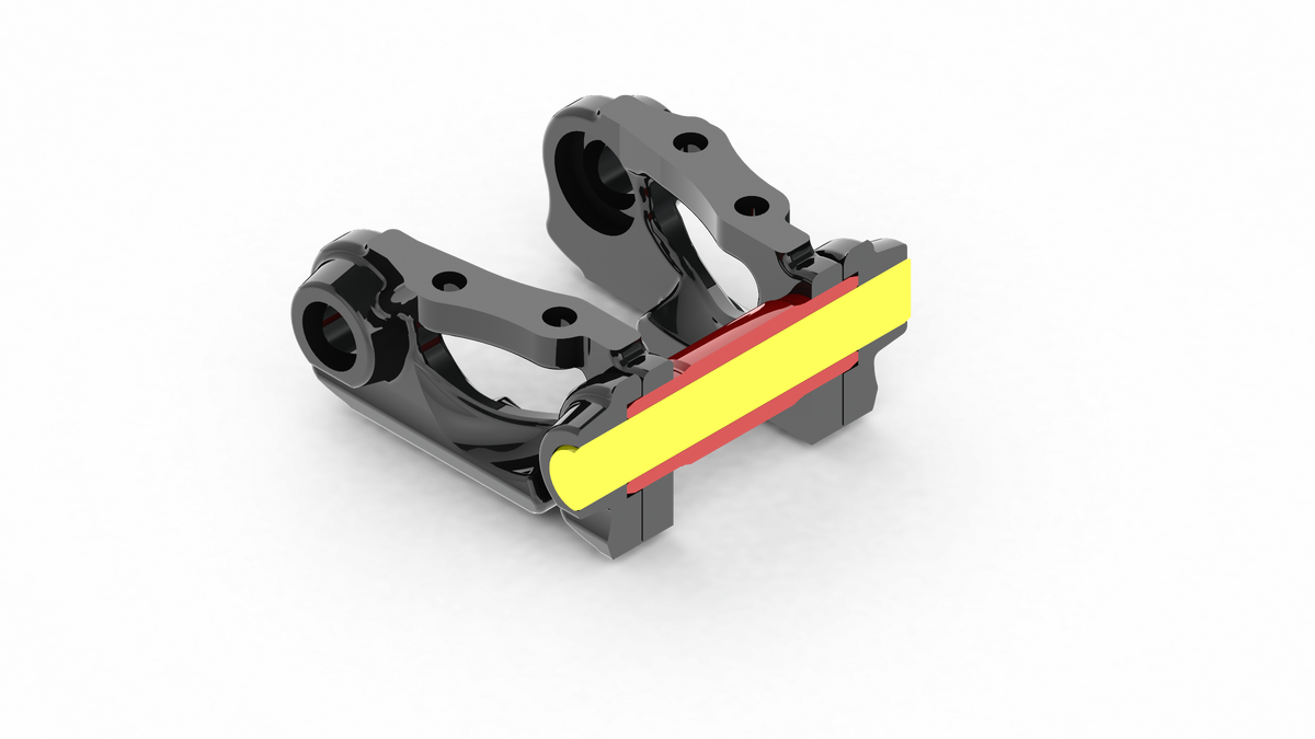 Открытый "сухой" шарнир