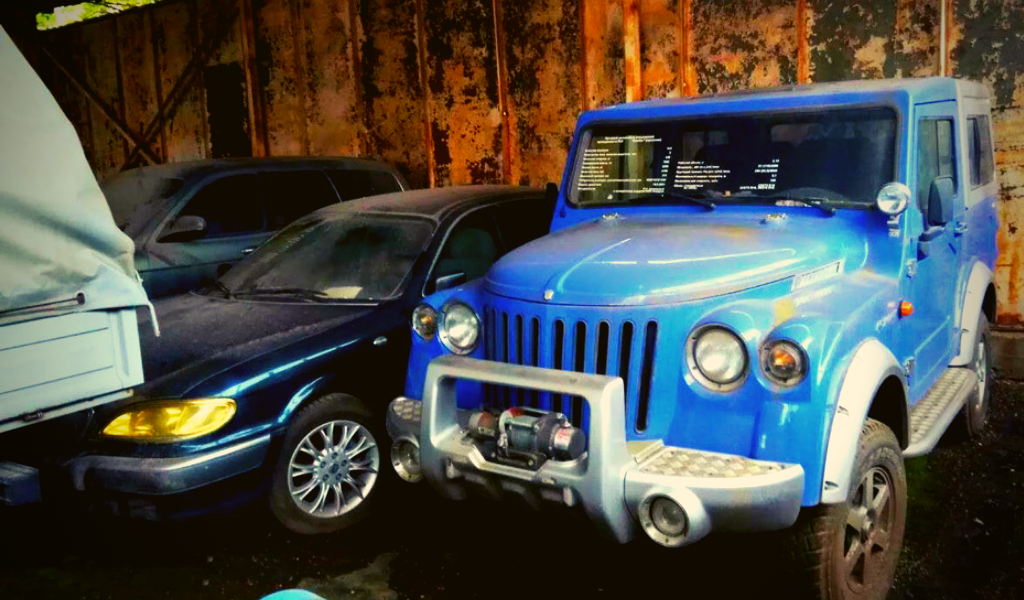 Один из ангаров Управления конструкторских и экспериментальных работ Горьковского автозавода 