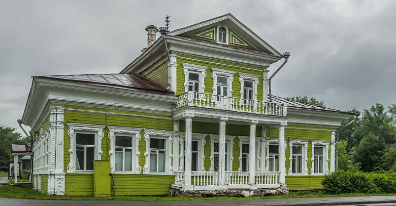 Дом Засецких был построен в первой половине 1780-х гг.