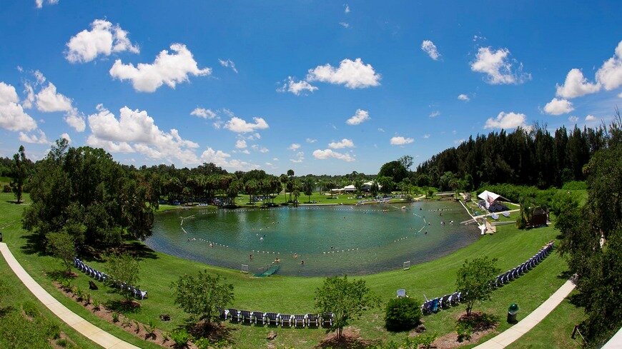 Парк Warm Mineral Springs в Норт-Порте