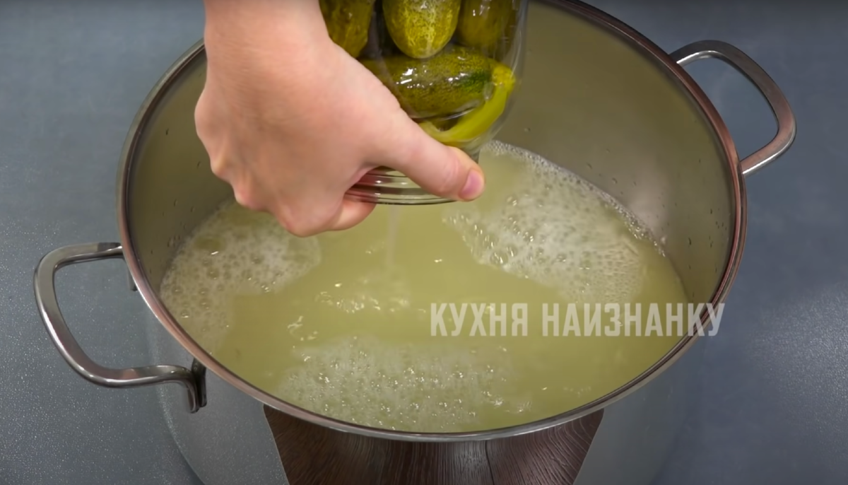 Кухня наизнанку рецепт соленых огурцов