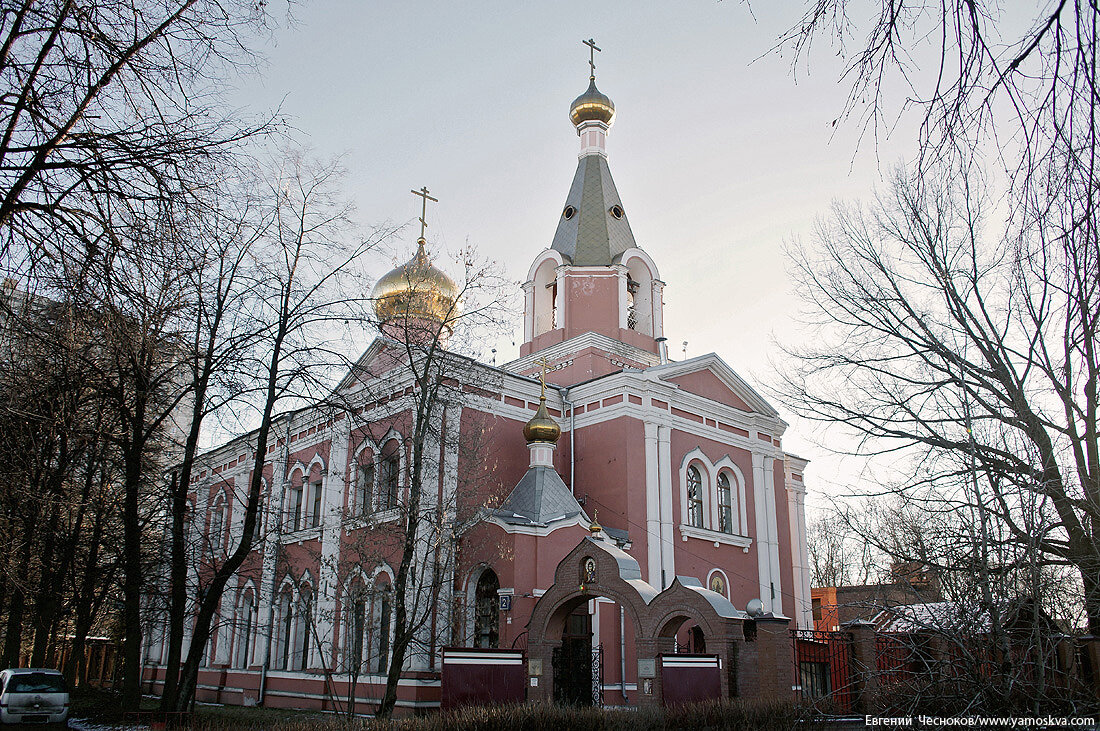 Храм воскресения христова на семеновской