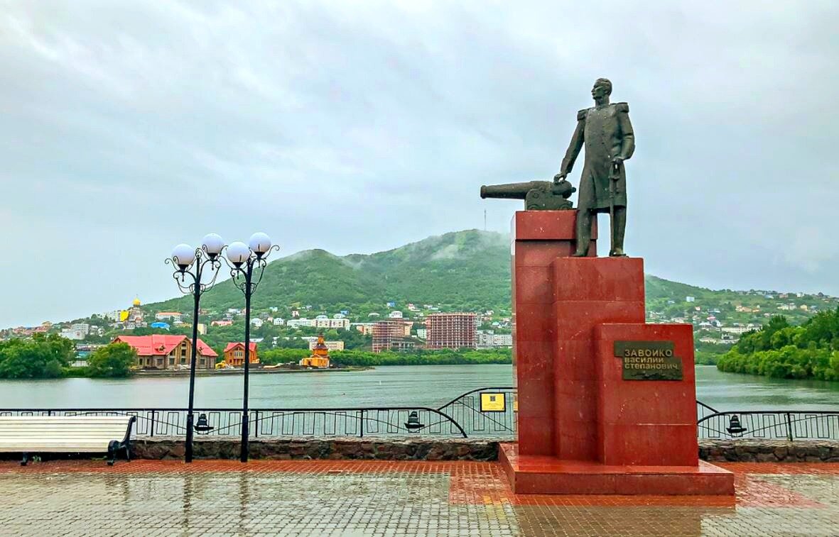 Памятники ВОВ В Петропавловске Камчатском