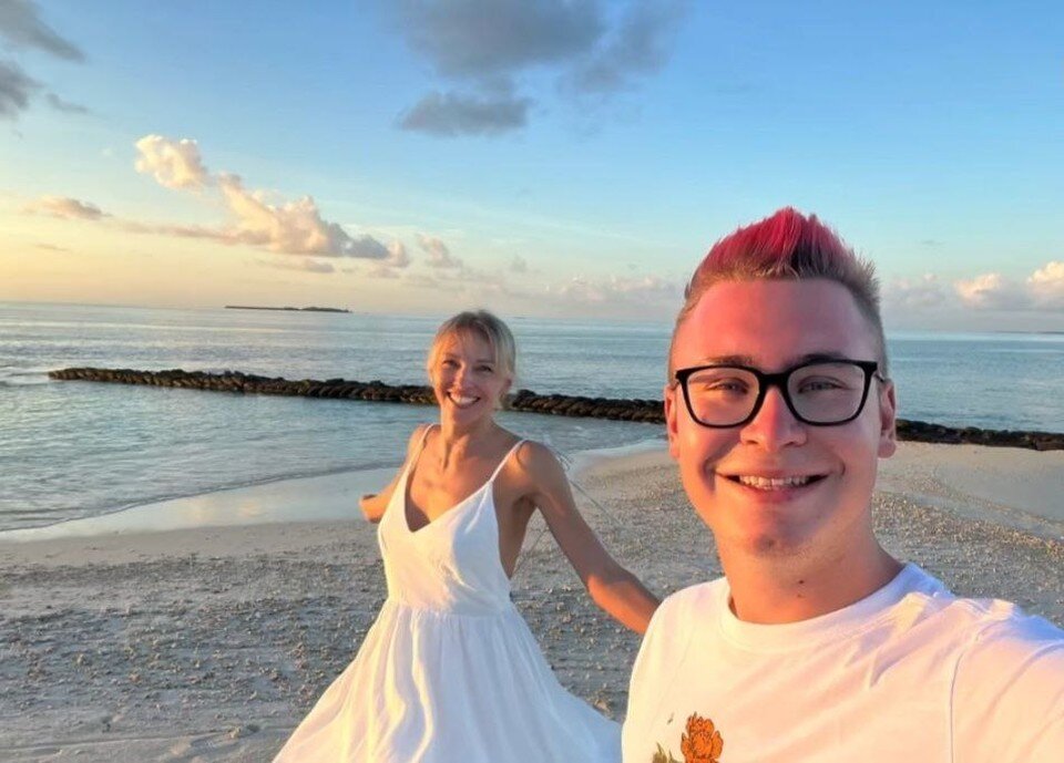     Семейная пара любит активный отдых. Фото: соцсети.