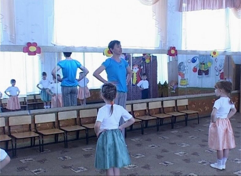 Занятие в старшей группе