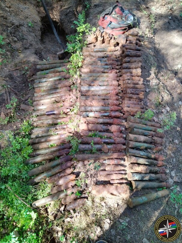    Старые снаряды времен войны продолжают находить в лесах Карелии ГКУ Карельская поисково-спасательная служба