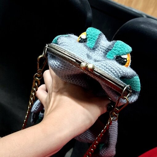 Сумка-лягушка