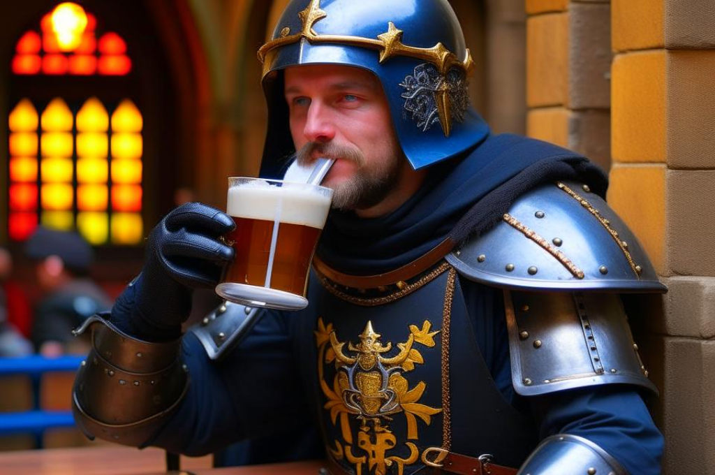 Темное пиво "1410" от литовской пивоварни Вольфас Энгельман.