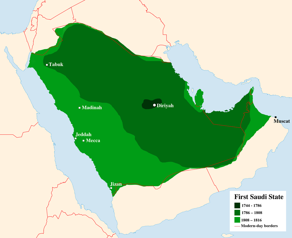 Аравийский полуостров Саудовская Аравия. Саудовская Аравия площадь территории. Первое саудовское государство 1744 1818 гг. Карта плотности населения Саудовской Аравии. География саудовской аравии