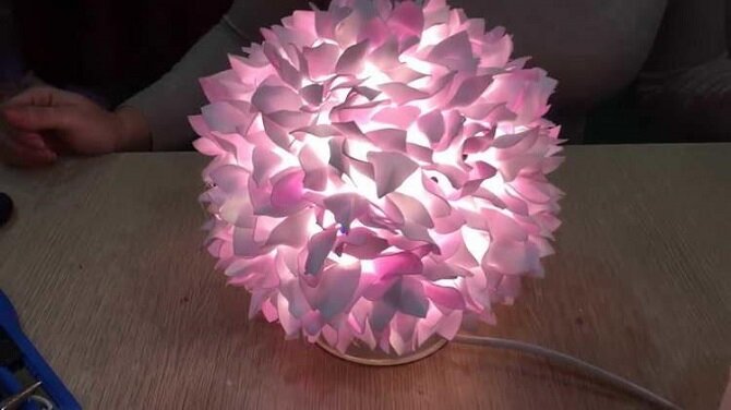 Rose Lamp - светильники и цветы из изолона