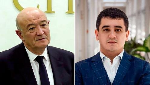 Абдужабар Абдувахитов (слева) и Бехзод Джалилов . Коллаж "Ферганы"