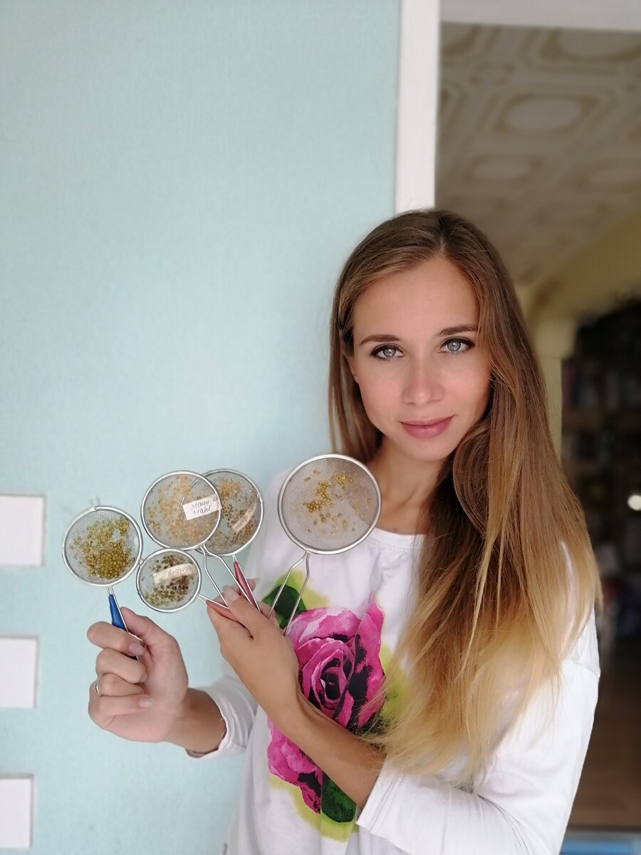 Удобно высушить на сите 