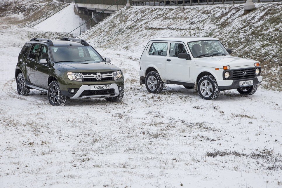 Renault Duster VS Lada Urban