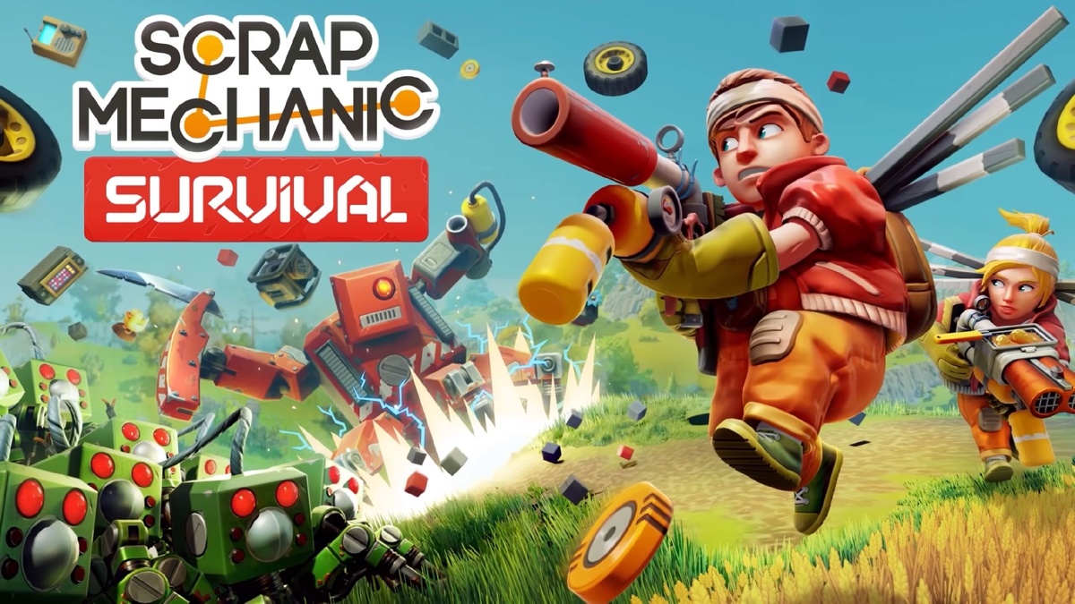 ВСЕ О Scrap Mechanic survival, кратко и понятно.