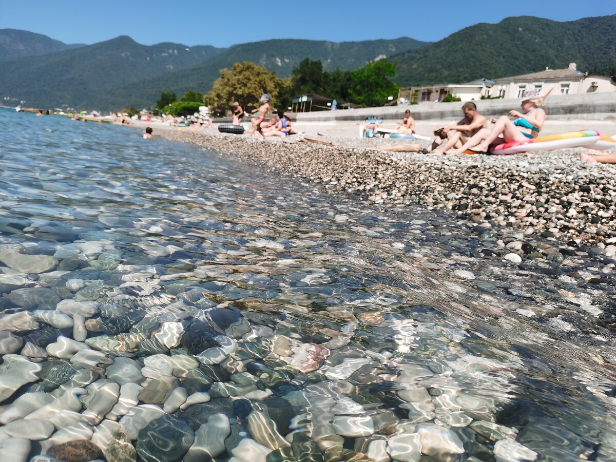 Гагра вода на 14 дней