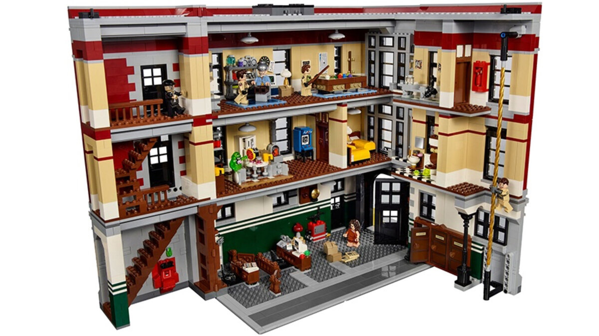 Конструктор LEGO Ghostbusters 75827 «Firehouse Headquarters»