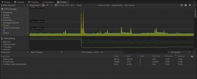 Вы можете найти Profiler в Window->Analysis->Profiler 