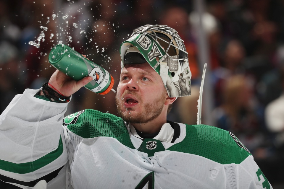 Антон Худобин, вратарть Далласа Старз