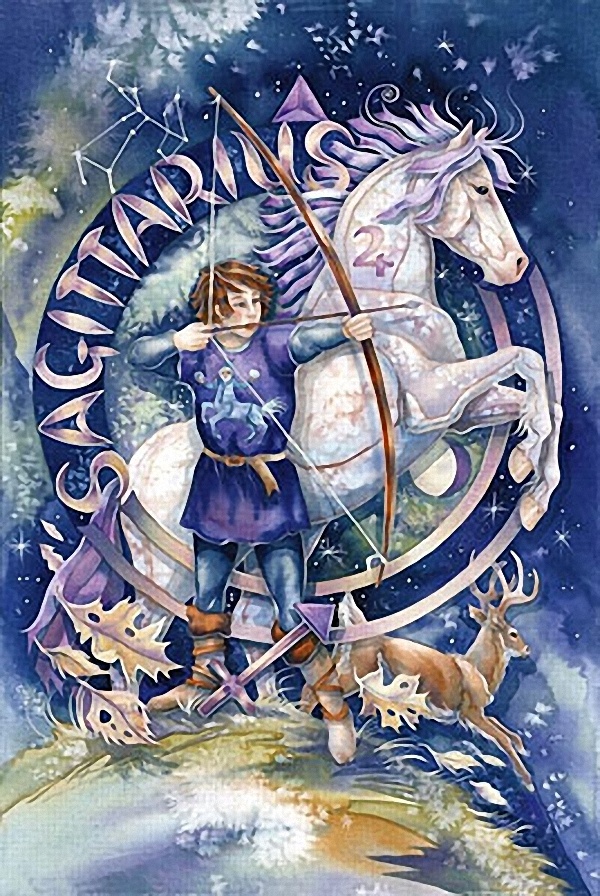 Иллюстрация Стрельца . Автор Jody Bergsma.