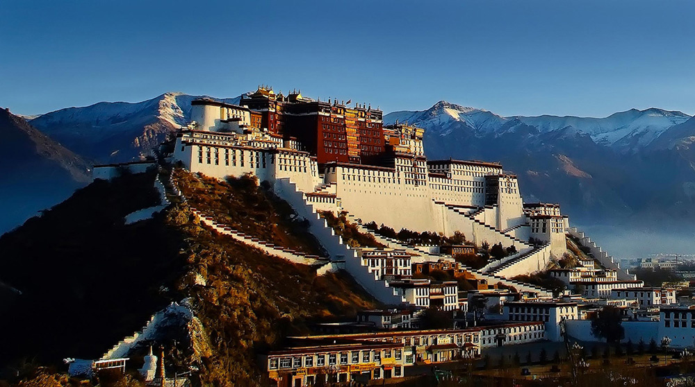 столица Тибета, город Лхаса