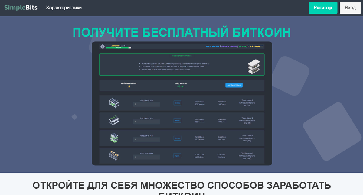 SimpleBits - открой для себя множество способов потерять деньги - четсный отзыв на проект от Думай.Нет