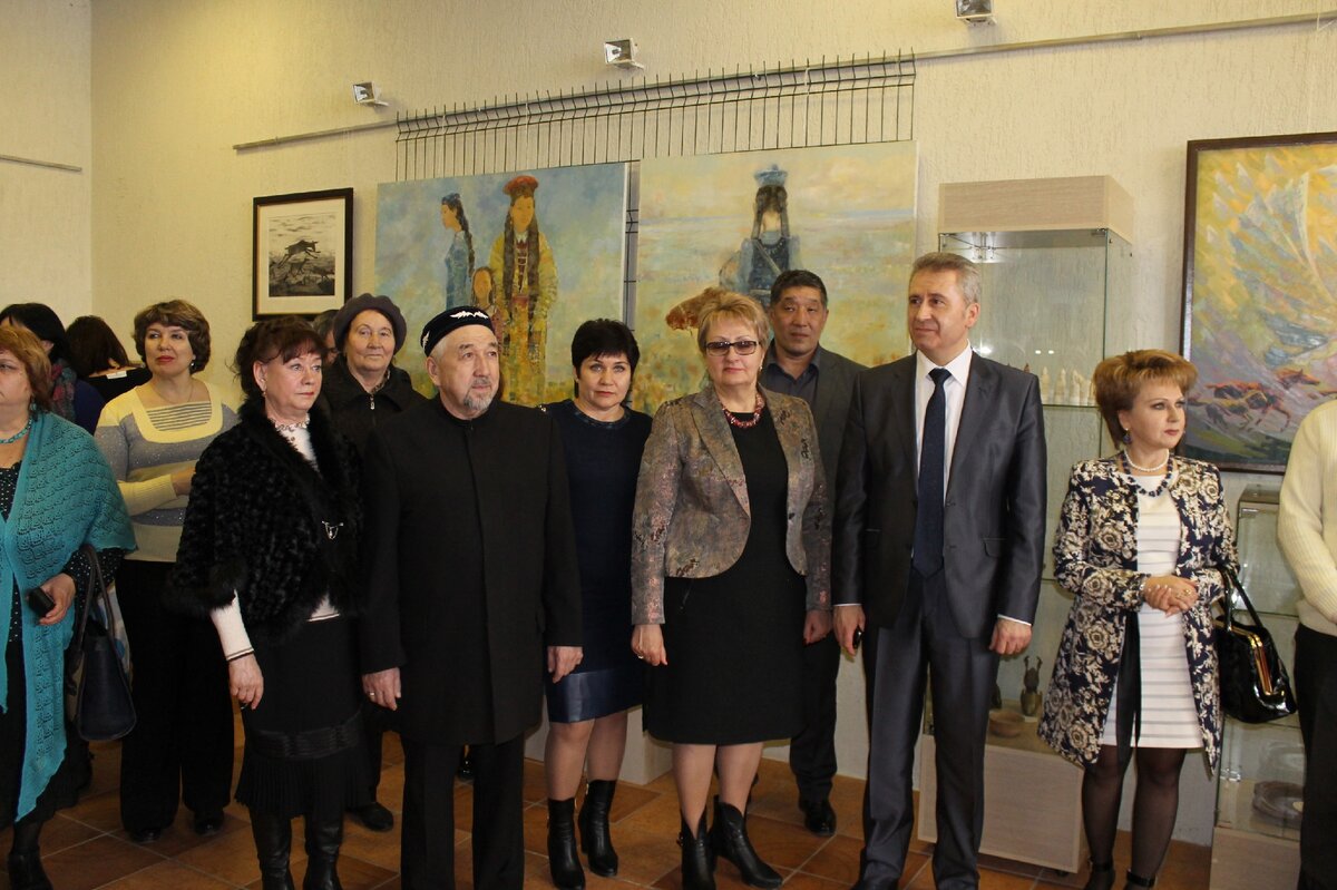 Волгоград. Открытие выставки  в музейно-выставочном центре.