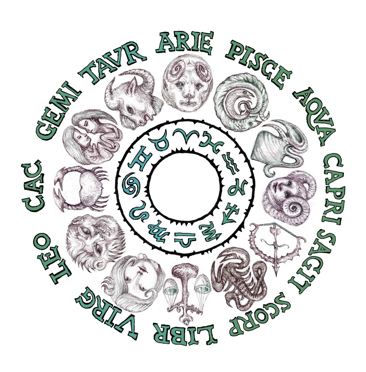 гороскоп нарисовал.