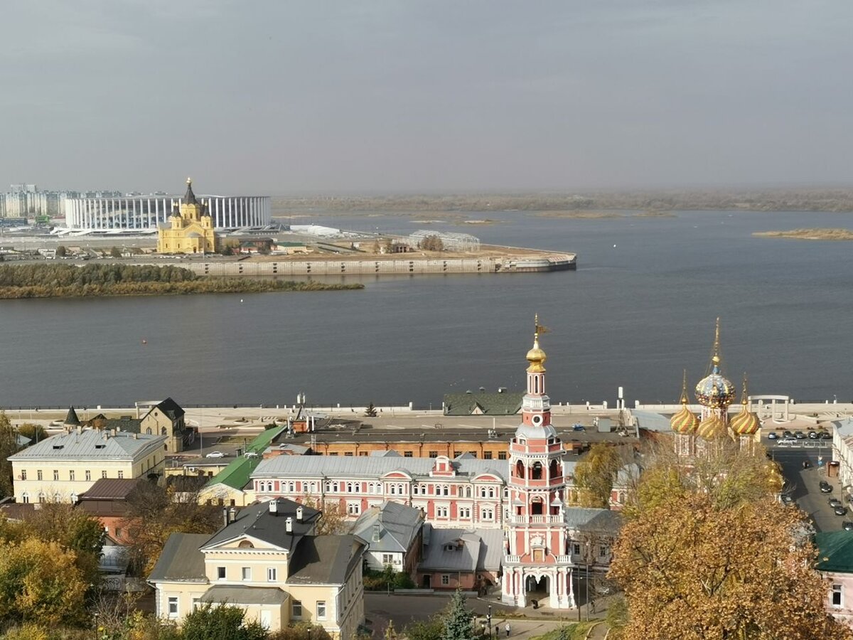 Впадение оки в волгу фото