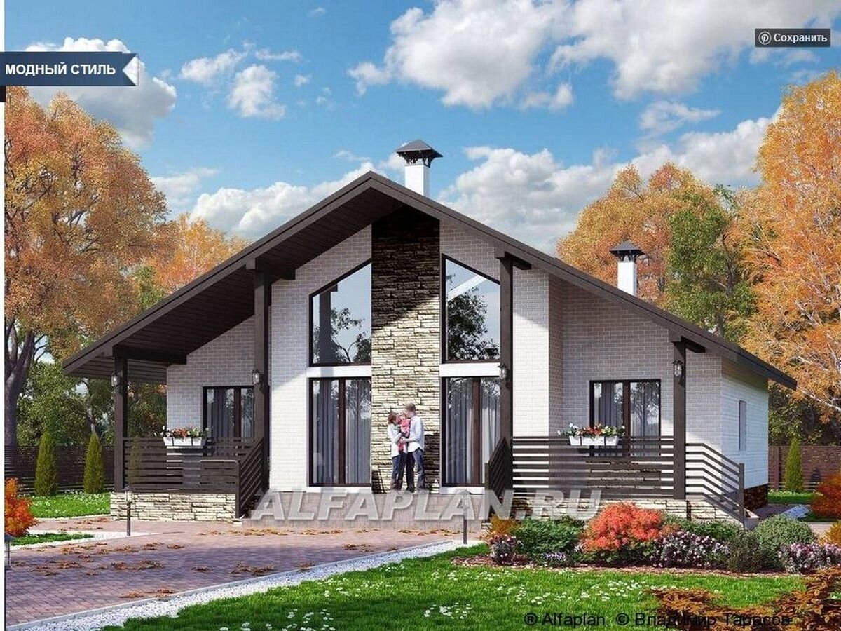 Проект дома 490Е «Моризо» , ©Владимир Тарасов