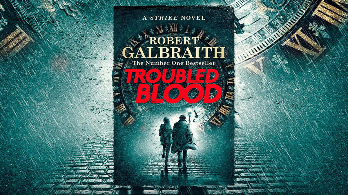 Обложка новой книги "Troubled Blood"