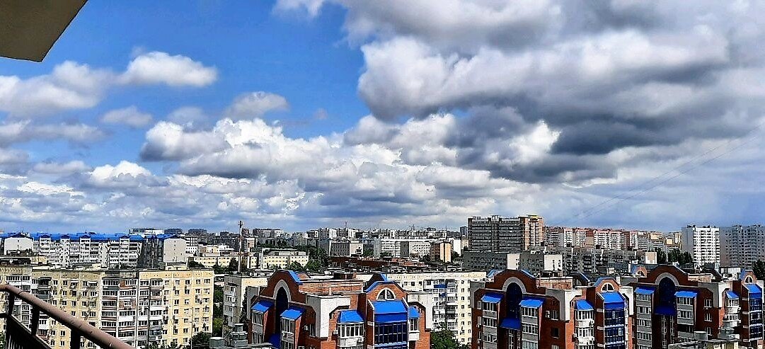 ЖК "Симфония" Вид с балкона 16 этаж