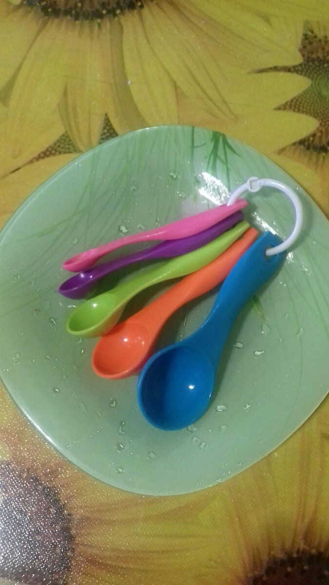 Всегда очень удобно иметь мерные ложечки