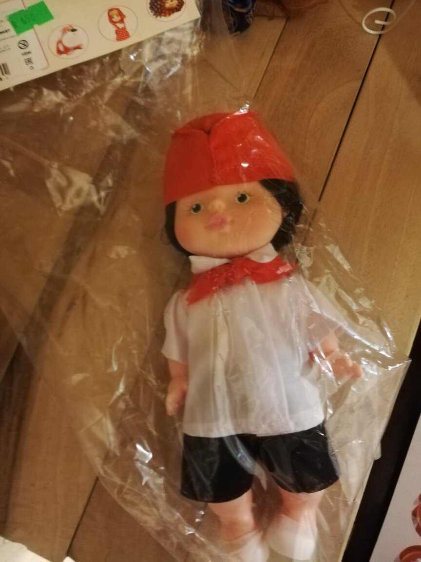 Кукла "Пионер Петя" Ивановская фабрика игрушки