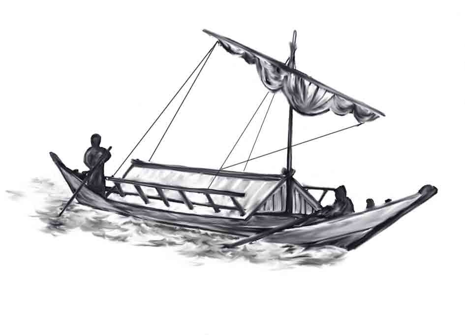 Дощаник выглядел как-то так