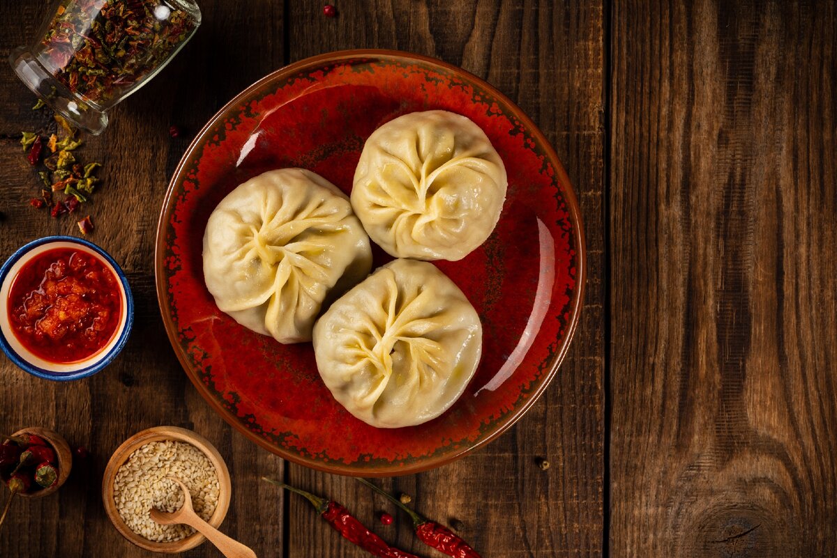 Кухни народов мира: манты традиционные 