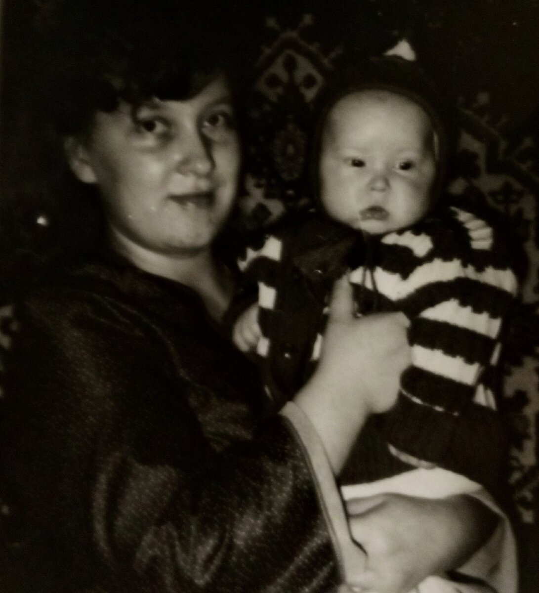 Автор текста и мама автора.