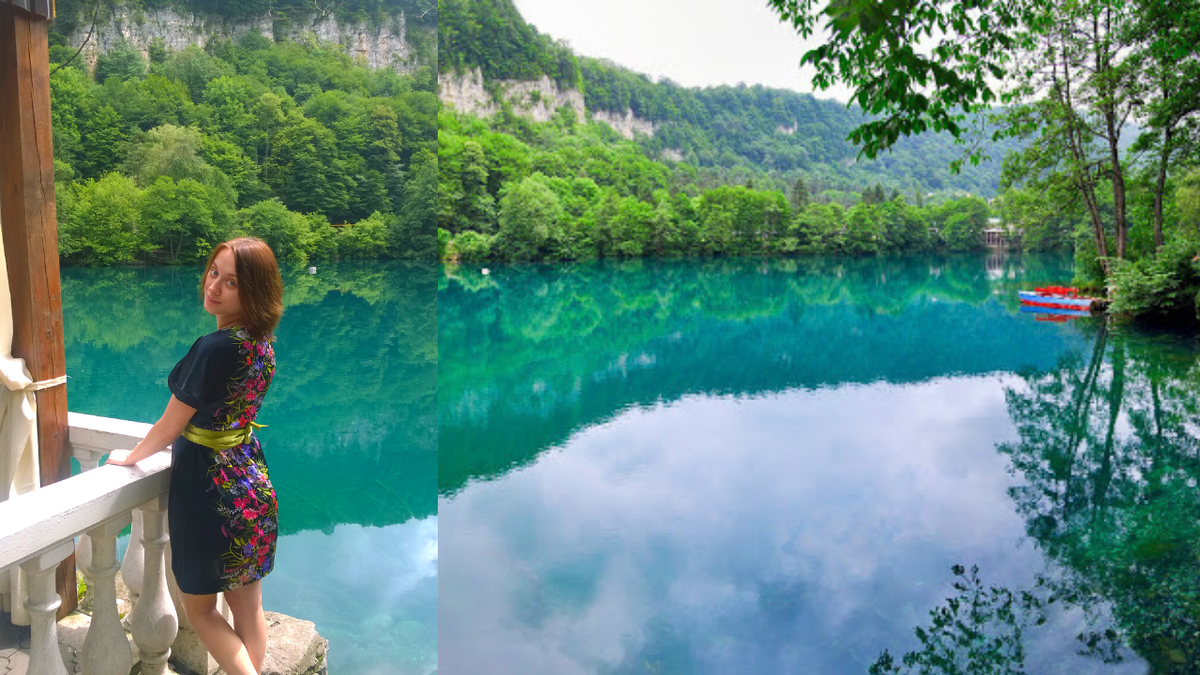 Нижнее озеро, посмотрите какая вода... невероятно