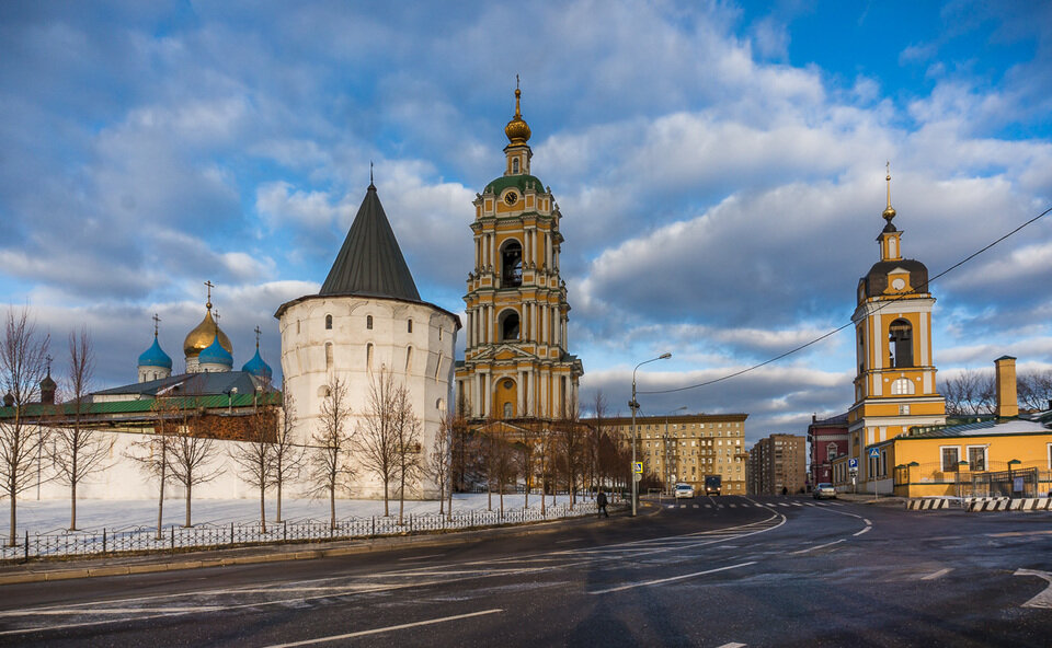 Московский Новоспасский монастырь 1632 год