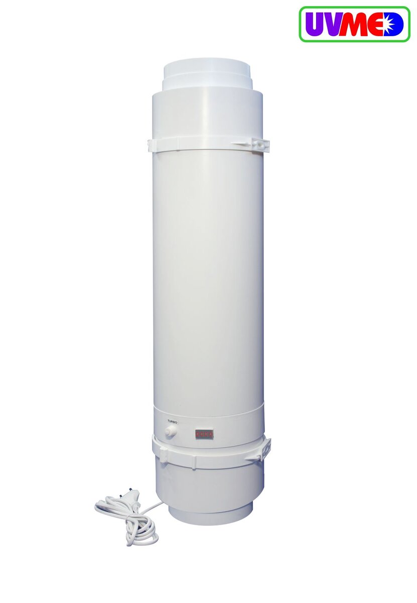 Канальный вариант UVMED11SW20. Для запотолочного монтажа и канальных кондиционеров.