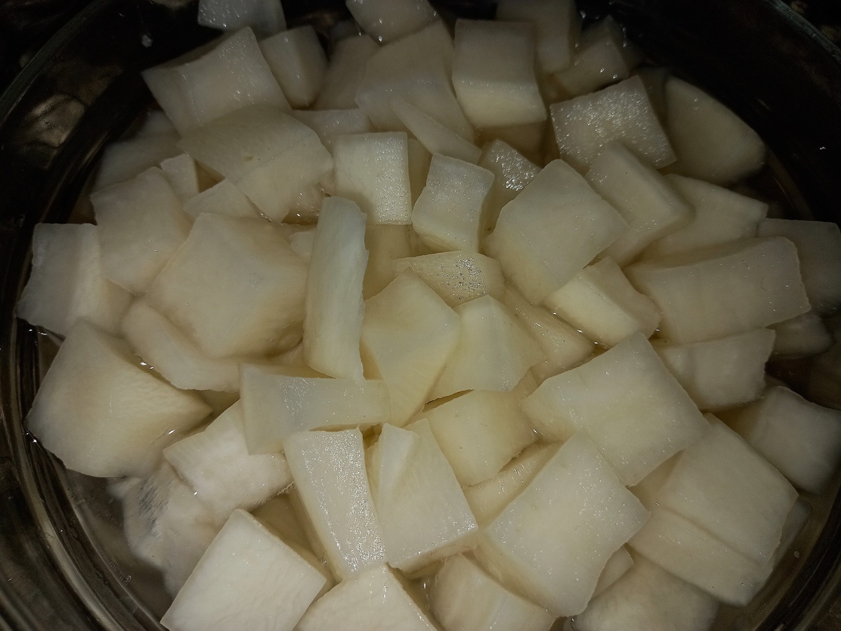 Вот сколько сока пустила!